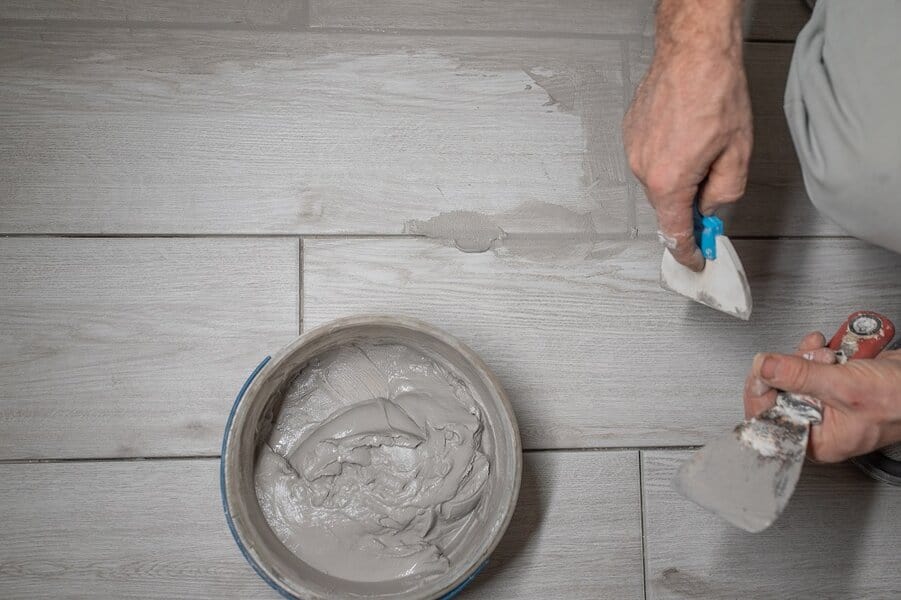 Grey Color Grout To Use With Gray Tile
