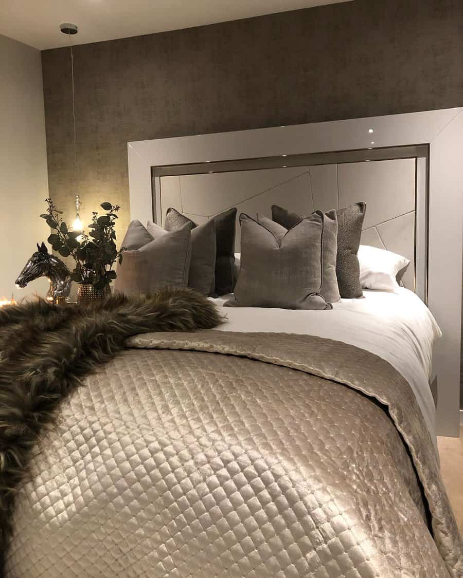 Headboard-Grey-Bedroom-Ideas-psluxuryinteriordesign