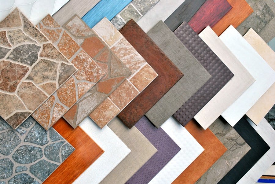 Various,Decorative,Tiles,Samples.