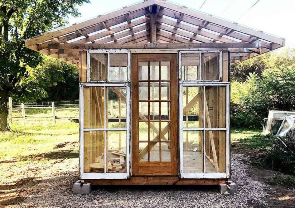 Greenhouse Old Window Ideas Oldwoodhollow