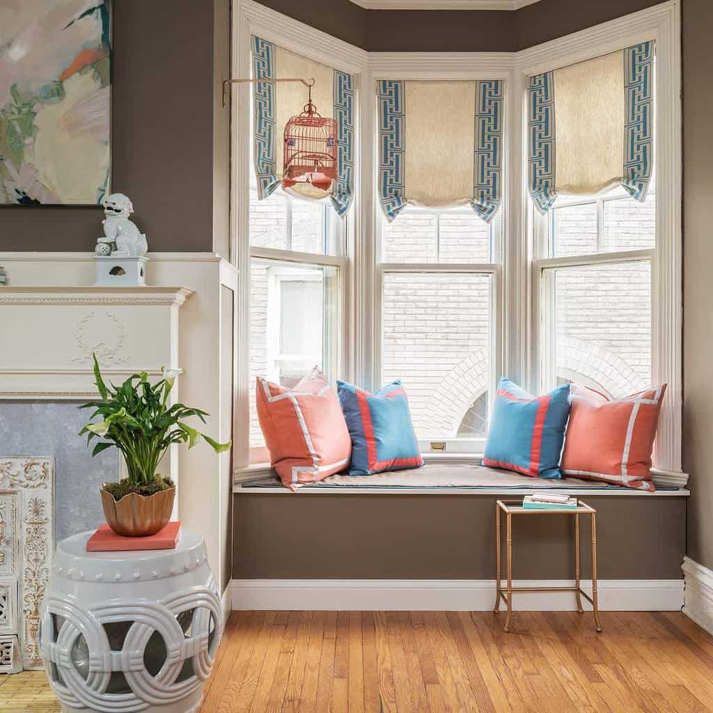 Modern Bay Window Ideas Suzannetullockinteriors