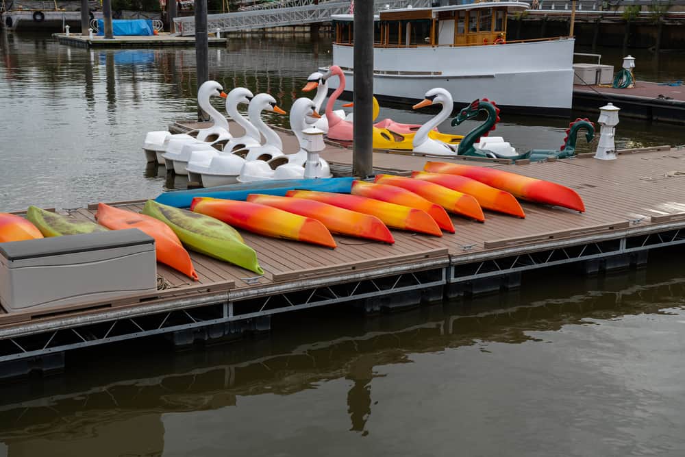 Dock Kayak Storage Ideas