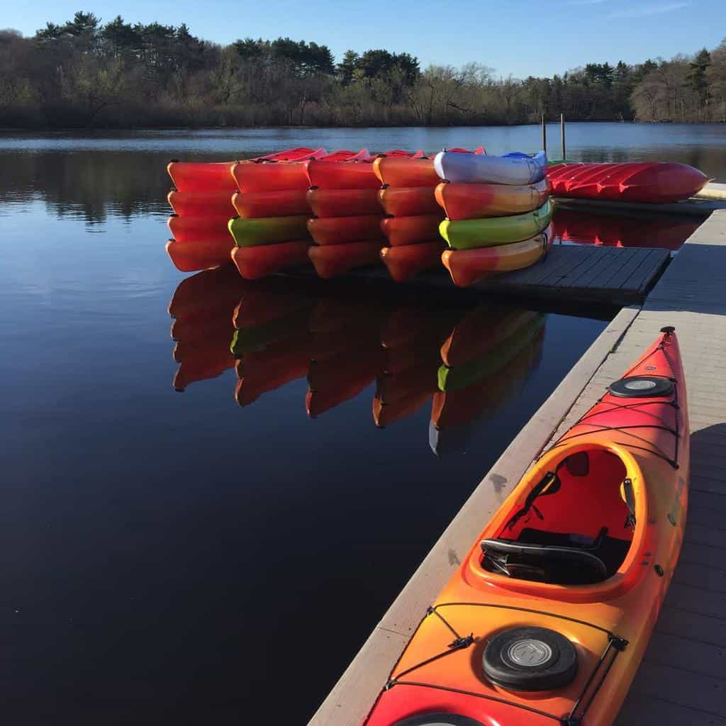 Dock Kayak Storage Ideas Boatinginboston