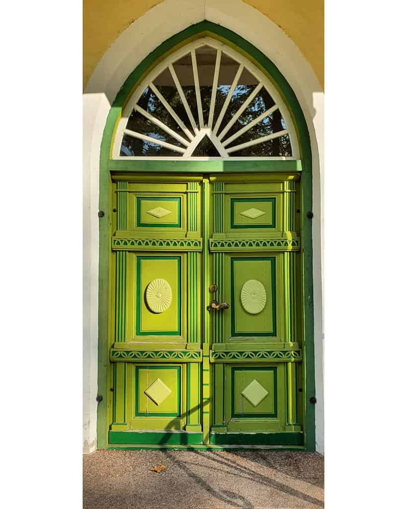 Green Front Door Ideas Vikmemo