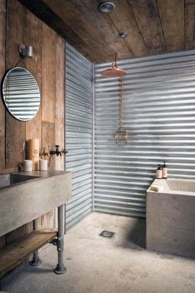 Open Concept Doorless Walk In Shower Ideas