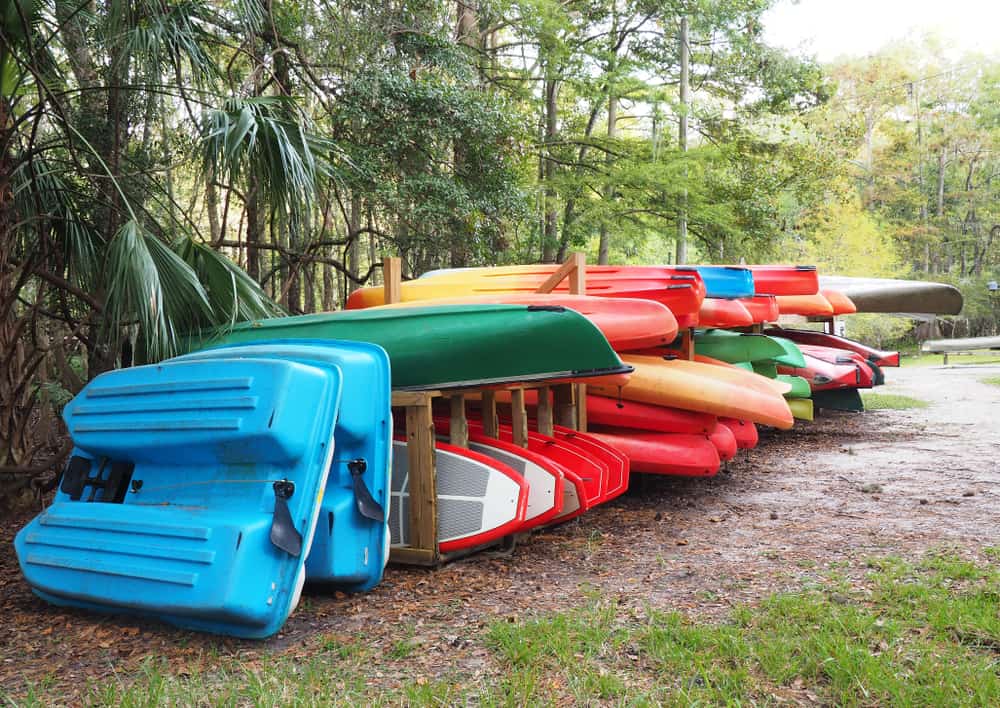 Outdoor Kayak Storage Ideas