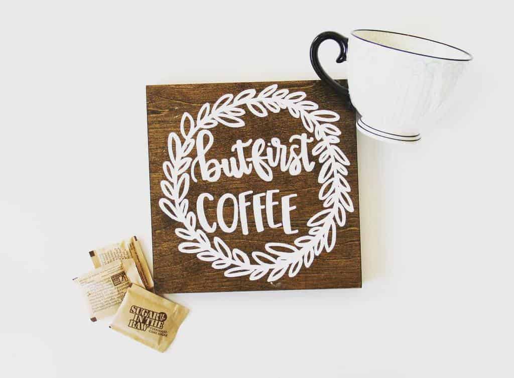 Coffee Wood Sign Ideas Koogskrafts