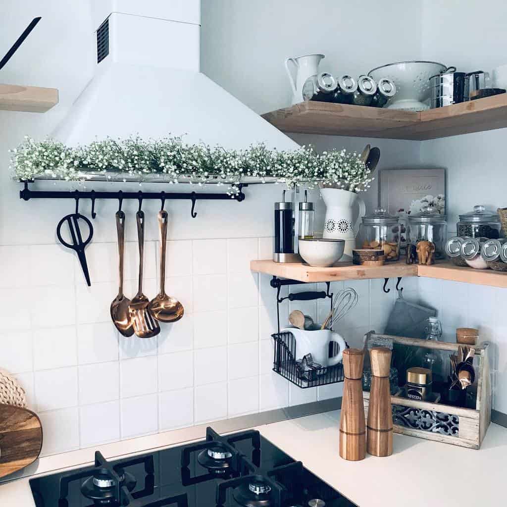 Diy Kitchen Shelf Ideas Myprettymess