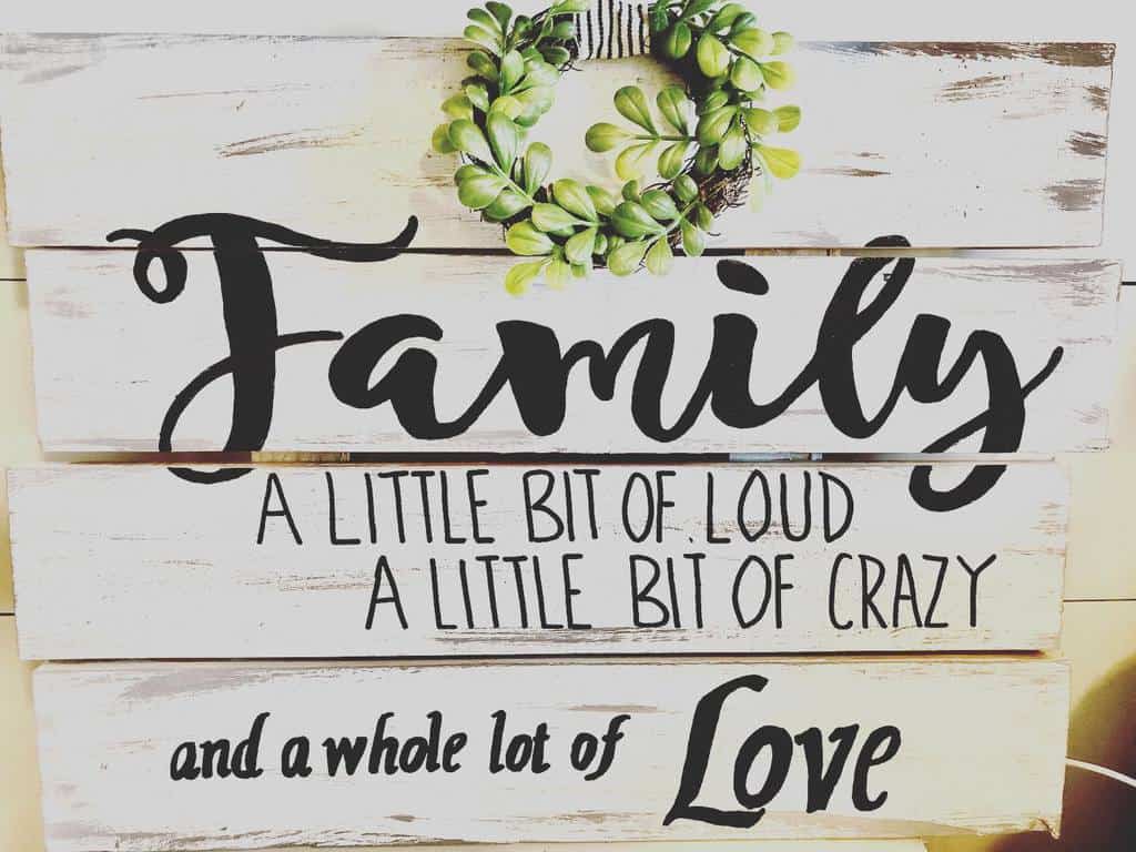 Family Wood Sign Ideas Thedistressedprincessblog