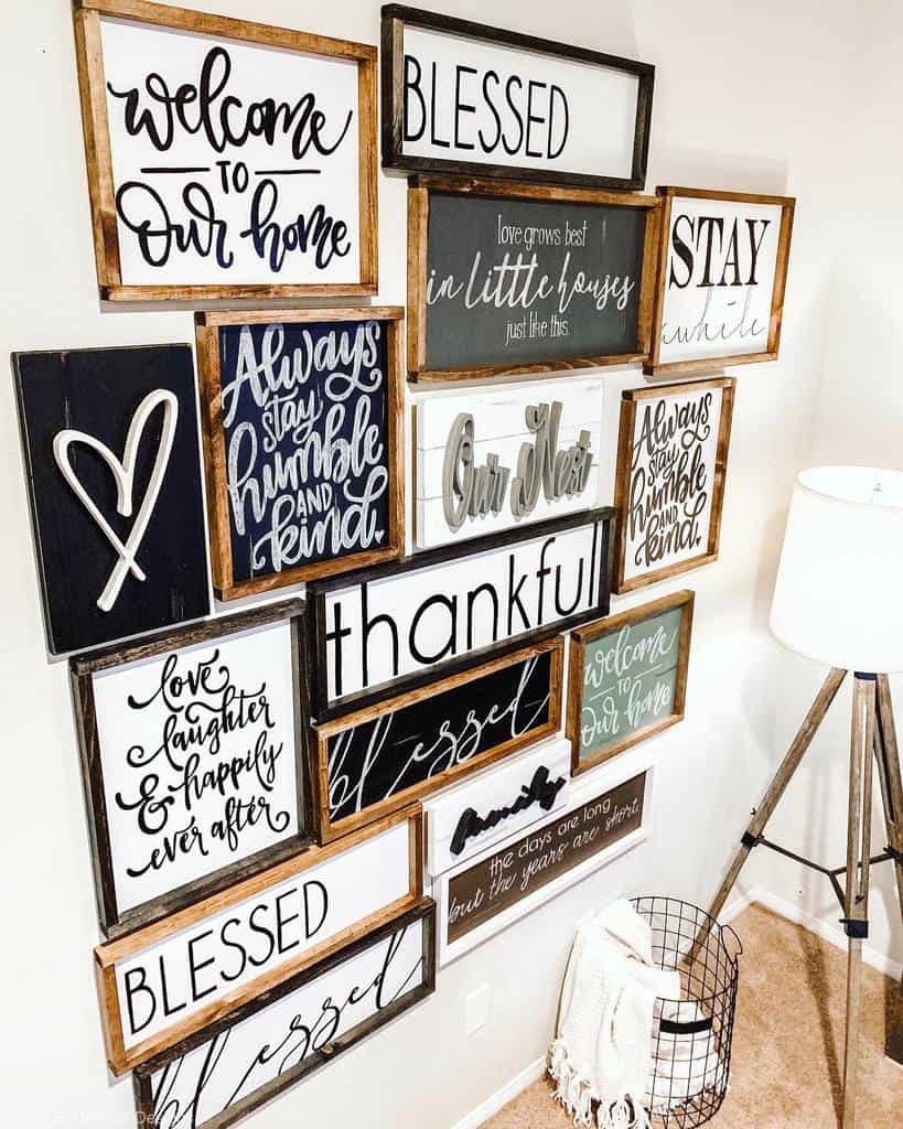 Farmhouse Wood Sign Ideas Merefineddesigns