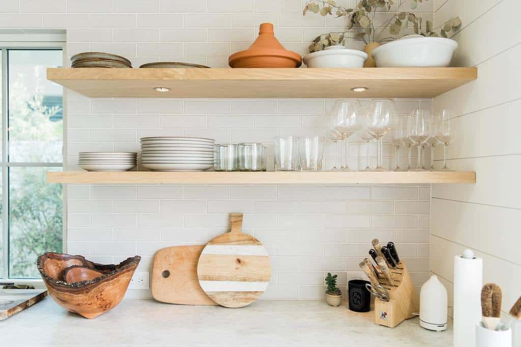 Floating Kitchen Shelf Ideas Tru Studio