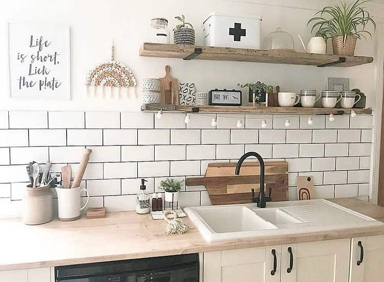 Open Kitchen Shelf Ideas Makemydaystationery