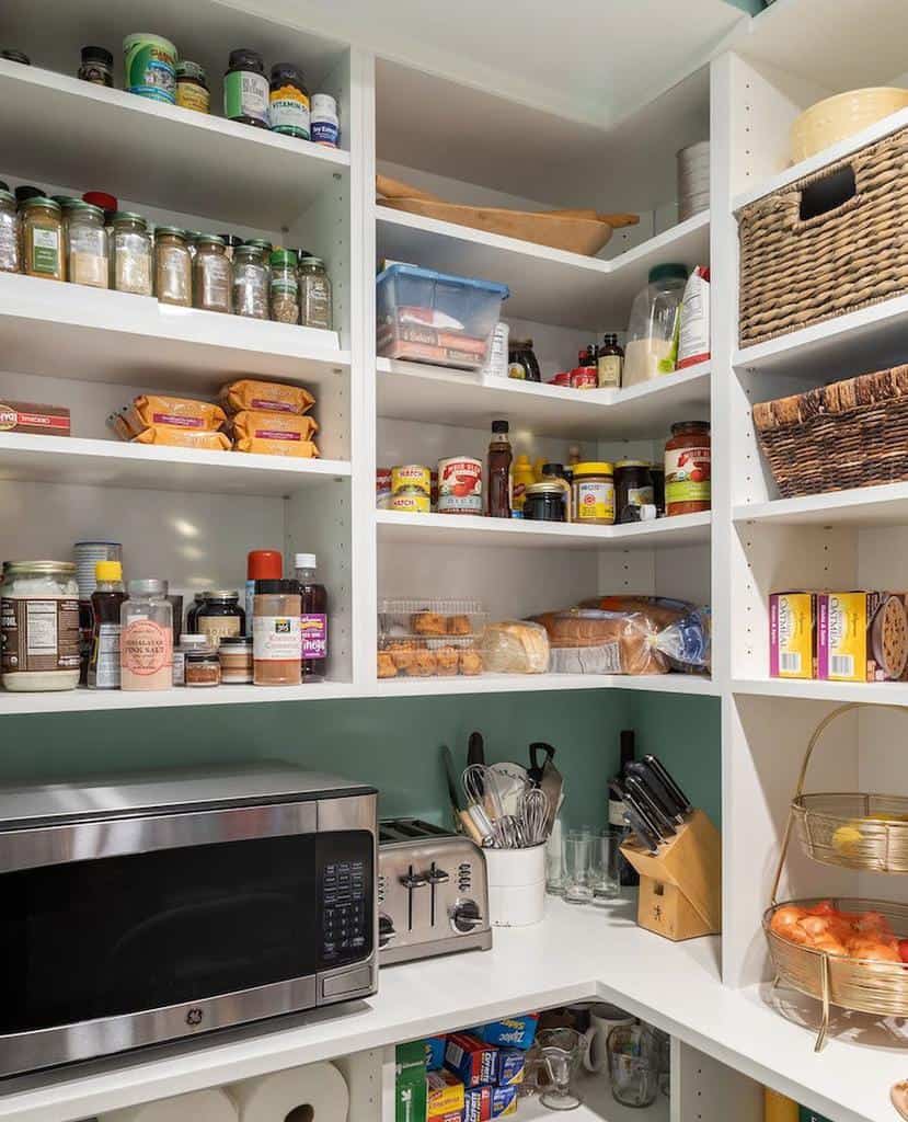 Pantry Kitchen Shelf Ideas Jordandesignbuildgroup