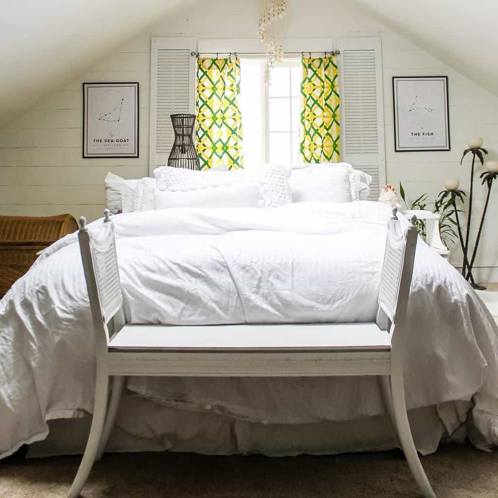 White Coastal Bedroom Ideas Thewickerhouse