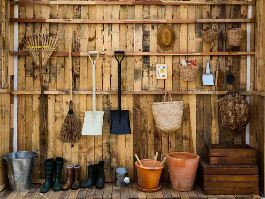 Clever Shed Storage Ideas