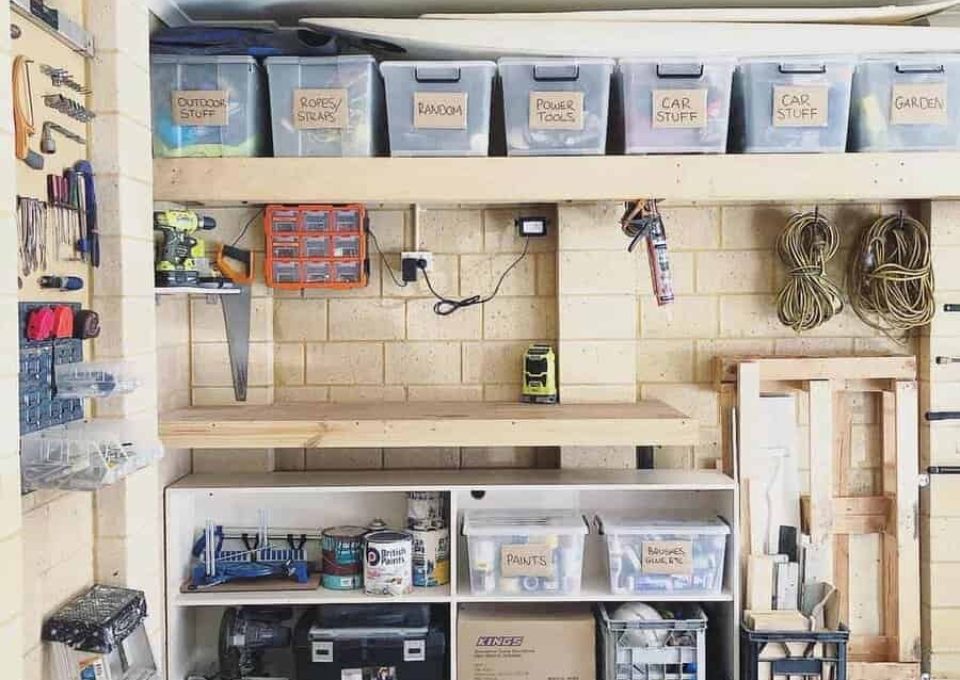 Overhead Shed Storage Ideas Prettyliving