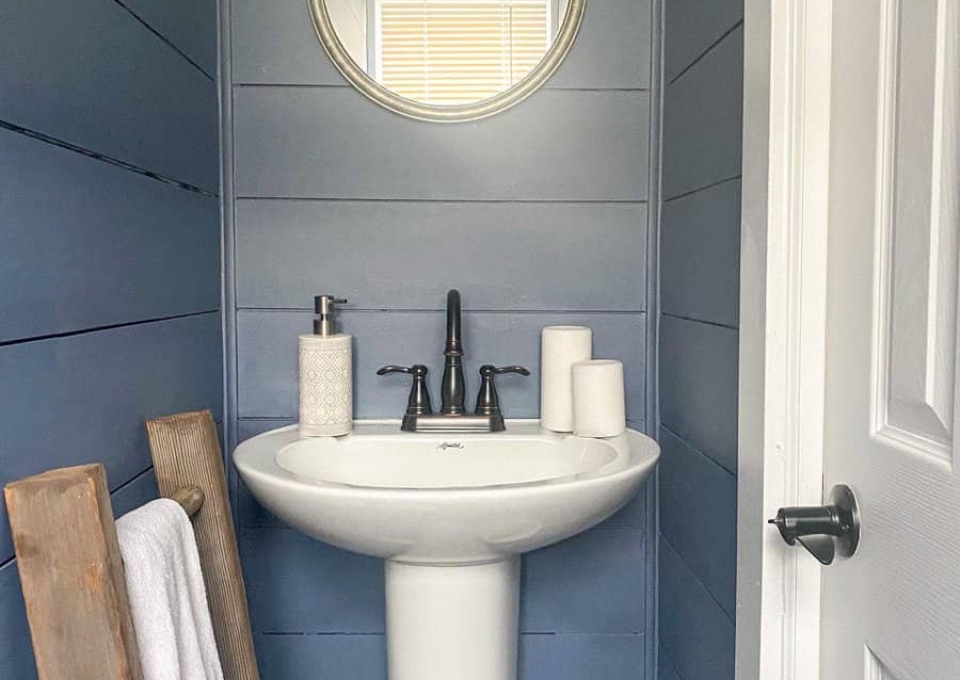 Blue Bathroom Paint Ideas Homebound Interior Design