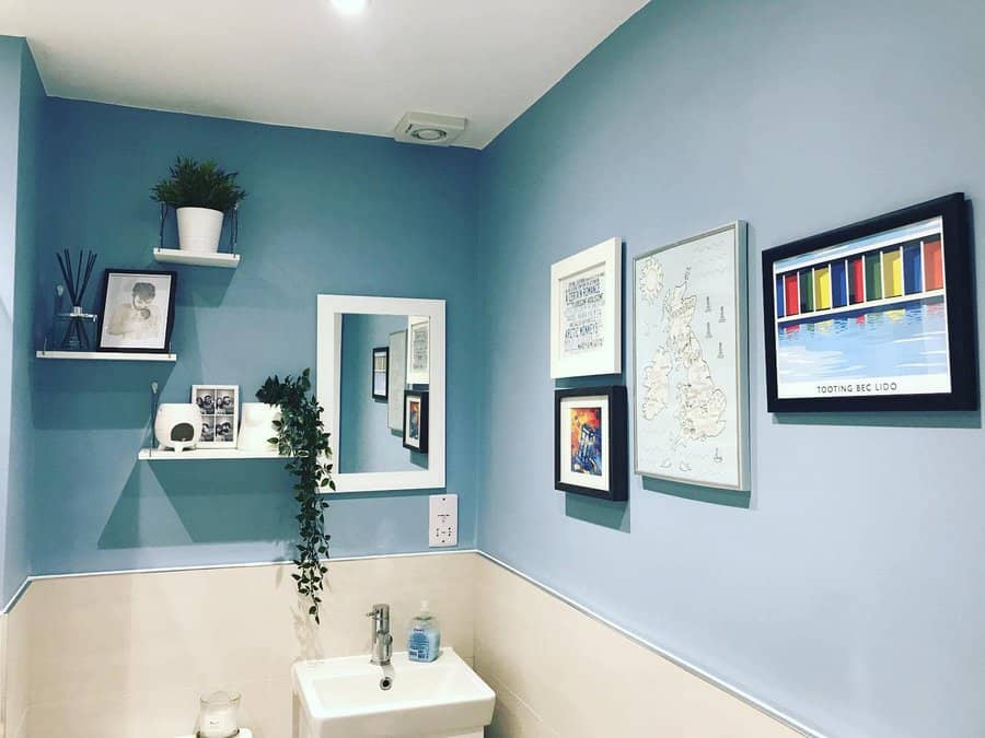 Blue Bathroom Paint Ideas Ria Bray