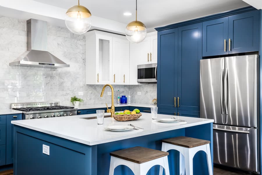 Blue Kitchen Cabinet Color Ideas