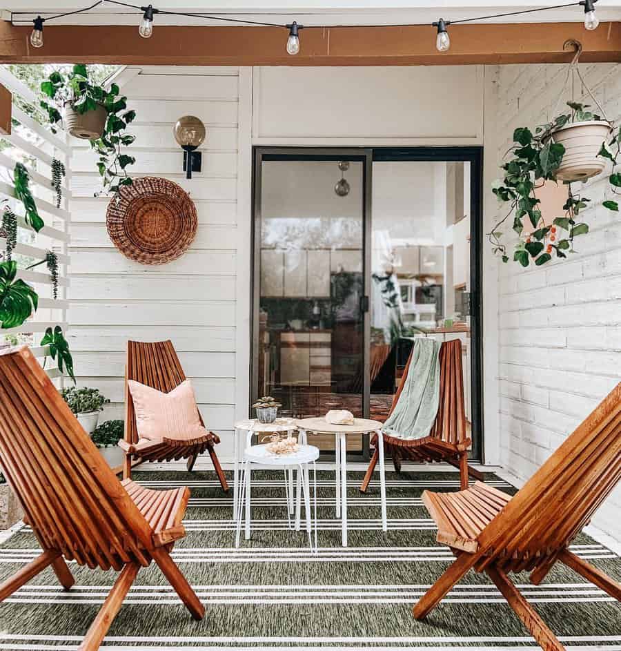 Bohemian Outdoor Room Ideas Haus Of Kerr