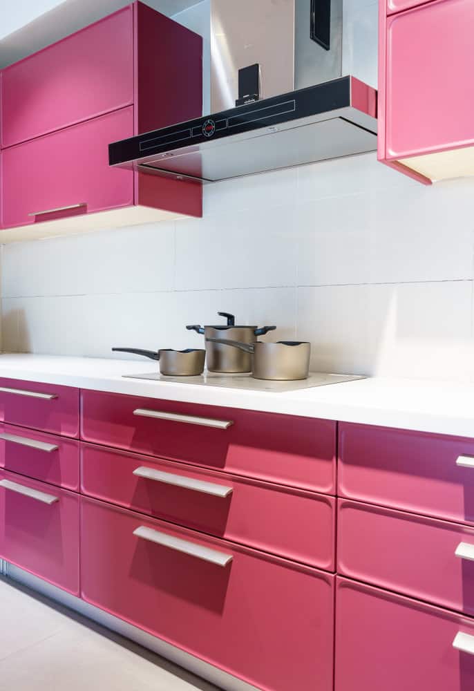 Bold Color Kitchen Cabinet Color Ideas