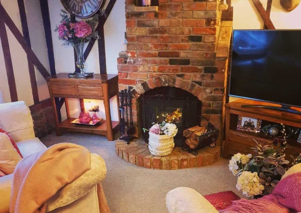 Brick Fireplace Ideas Caroline At Ruggles Cottage