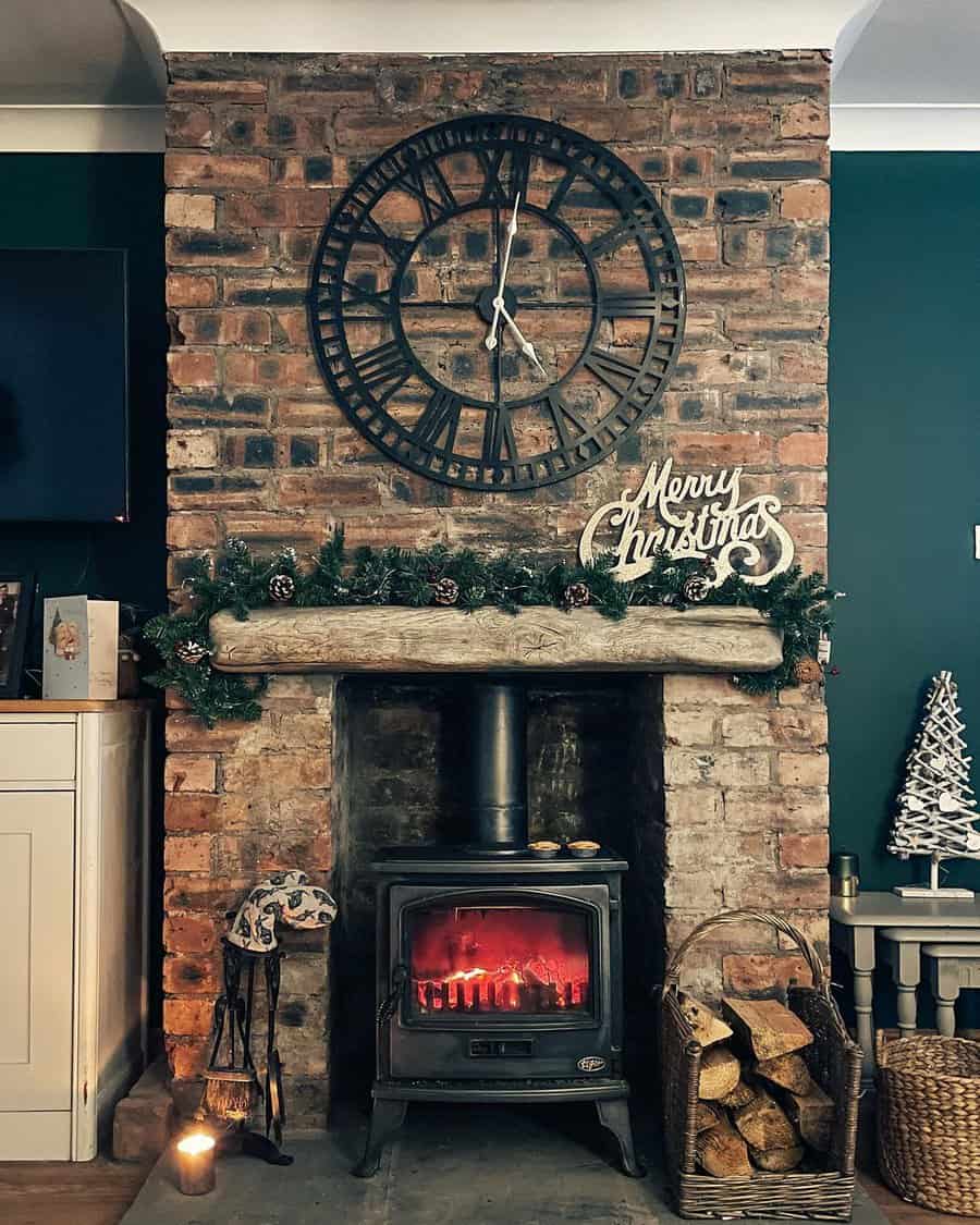 Brick Fireplace Ideas Dowrieburn Cottage