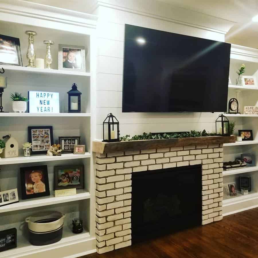 Brick Fireplace Tile Ideas Sweet Home Savanna