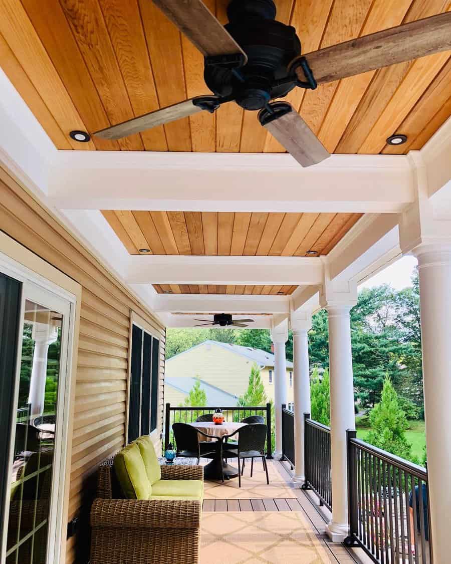 Coffered Porch Ceiling Ideas Domenicohomes