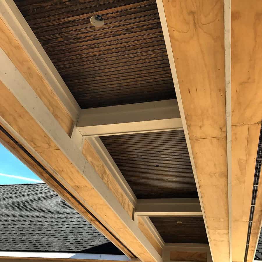 Coffered Porch Ceiling Ideas Sean Patrick Builders