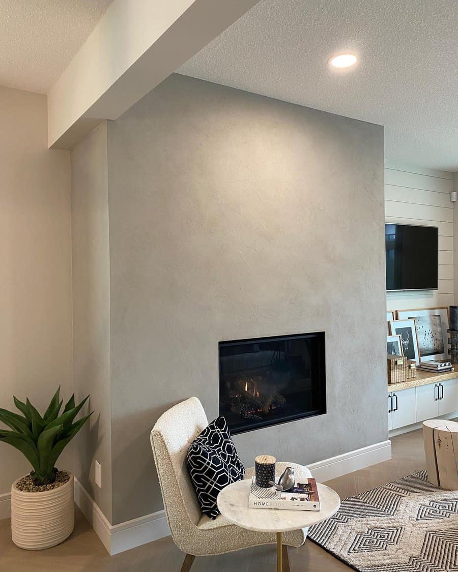 Concrete Fireplace Hearth Ideas Surfacedesign Ca