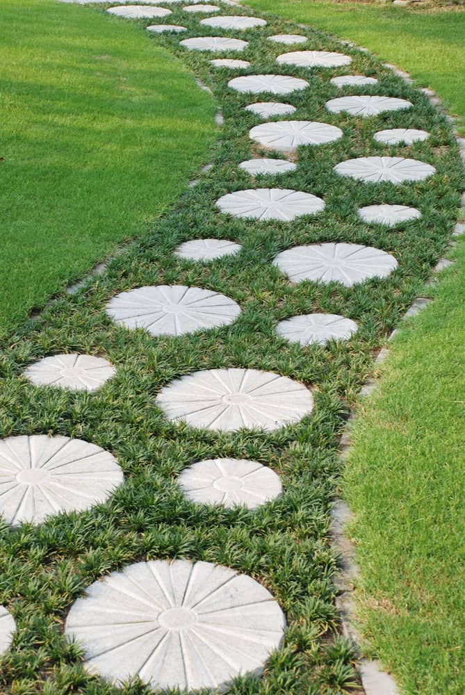 Concrete Garden Path Ideas