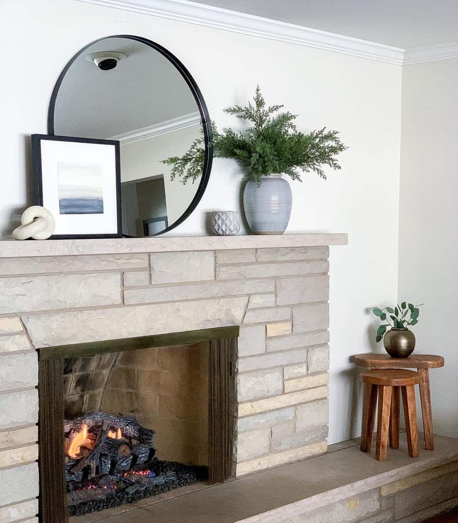 Contemporary Fireplace Decor Ideas Velvetking