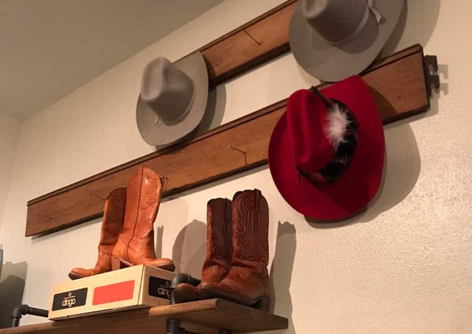 Cowboy Hat Rack Ideas Thfloorvintage
