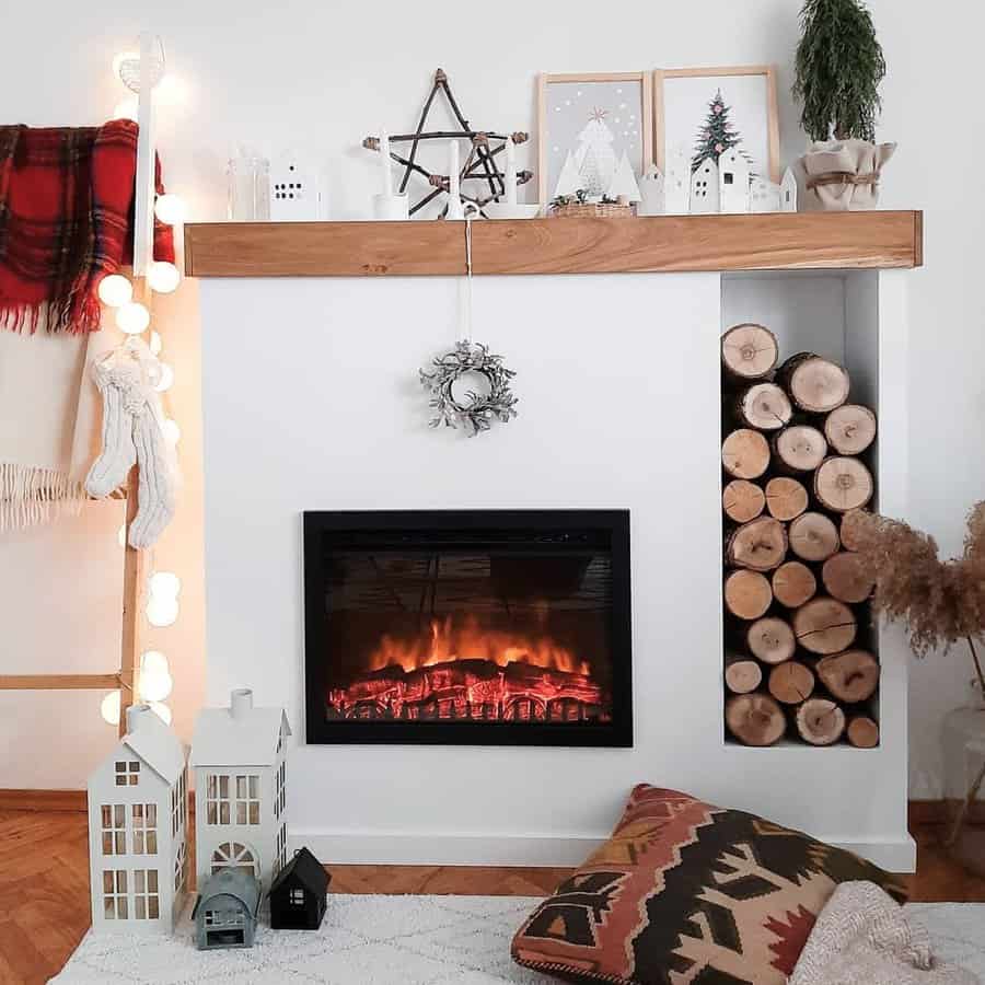 Diy Fireplace Wall Ideas Dash Of White