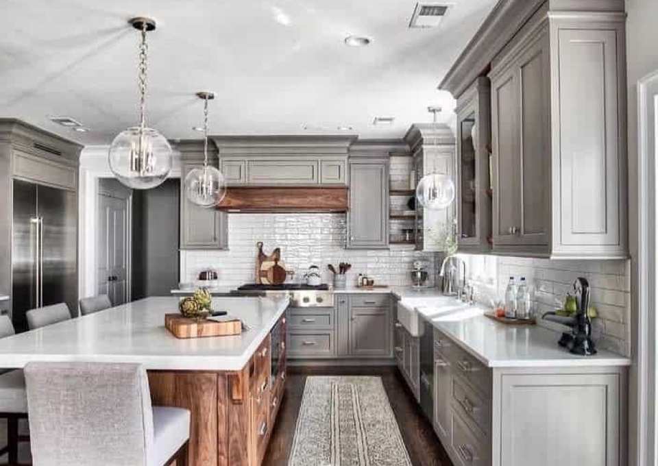 Elegant Gray Kitchen Ideas Soldbygwen