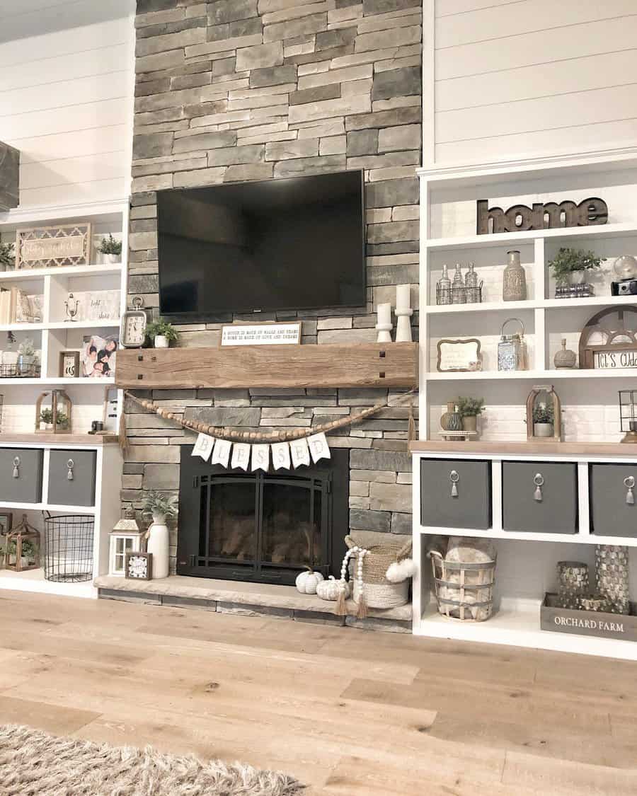 Farmhouse Fireplace Ideas Kira Turner