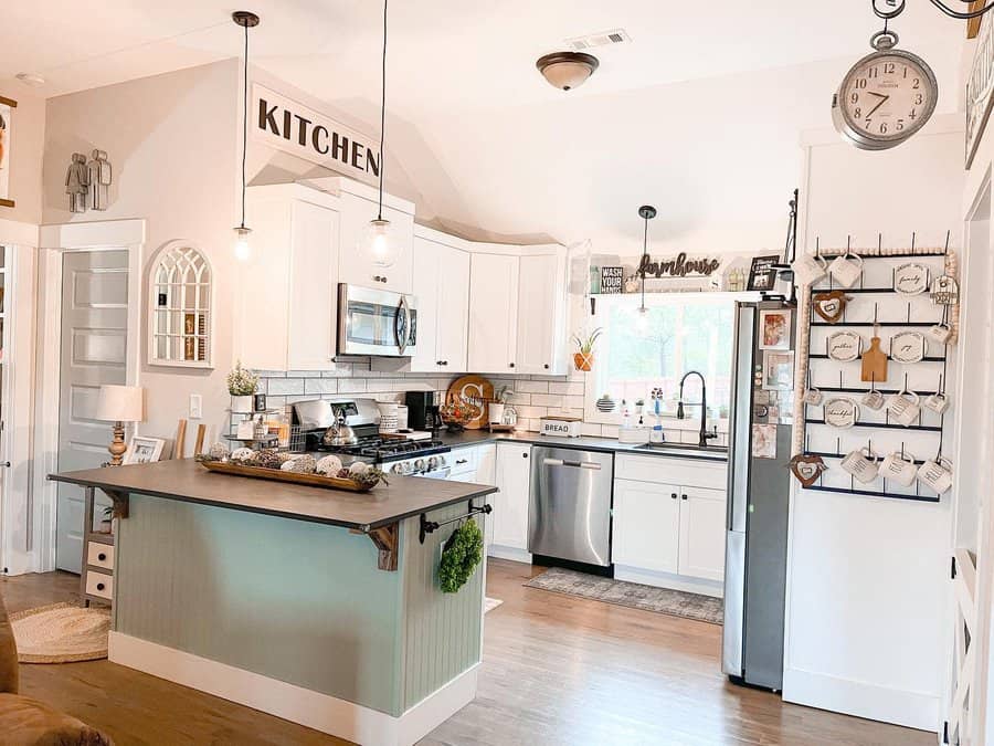 Farmhouse White Kitchen Ideas Lonewolfblog