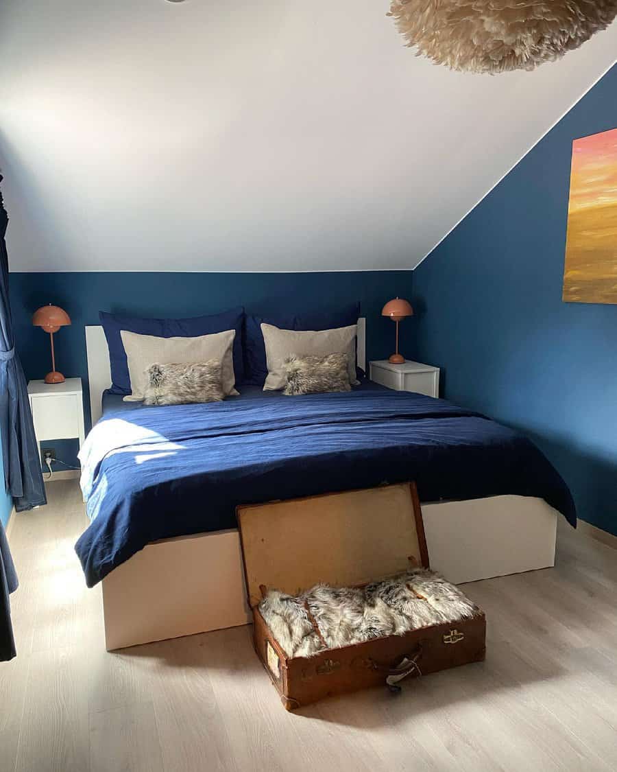 Feminine Blue Bedroom Ideas Bmidboe