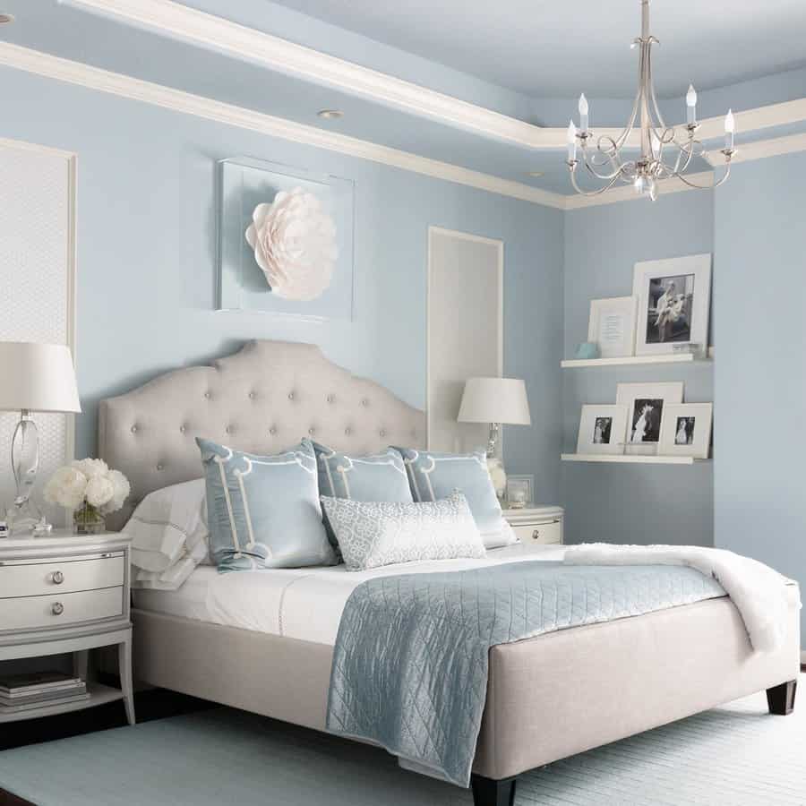 Feminine Blue Bedroom Ideas Markergirlhome