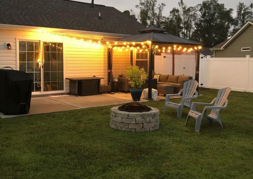 Firepit Backyard Oasis Ideas Jenstumps