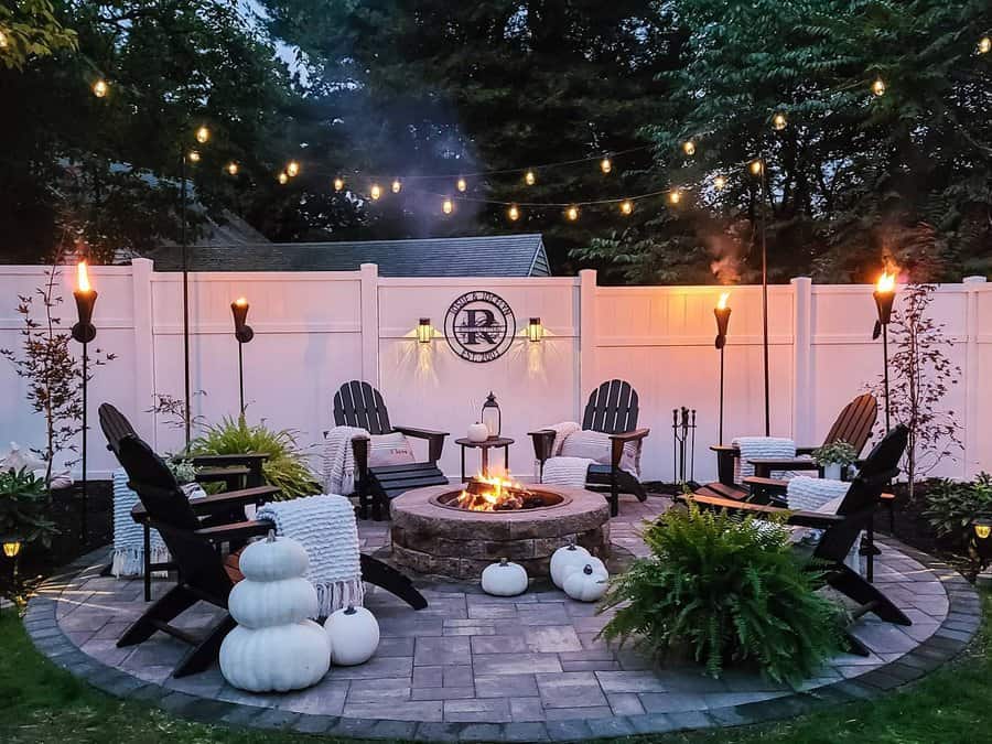 Firepit Backyard Oasis Ideas Jocelyn Jujess