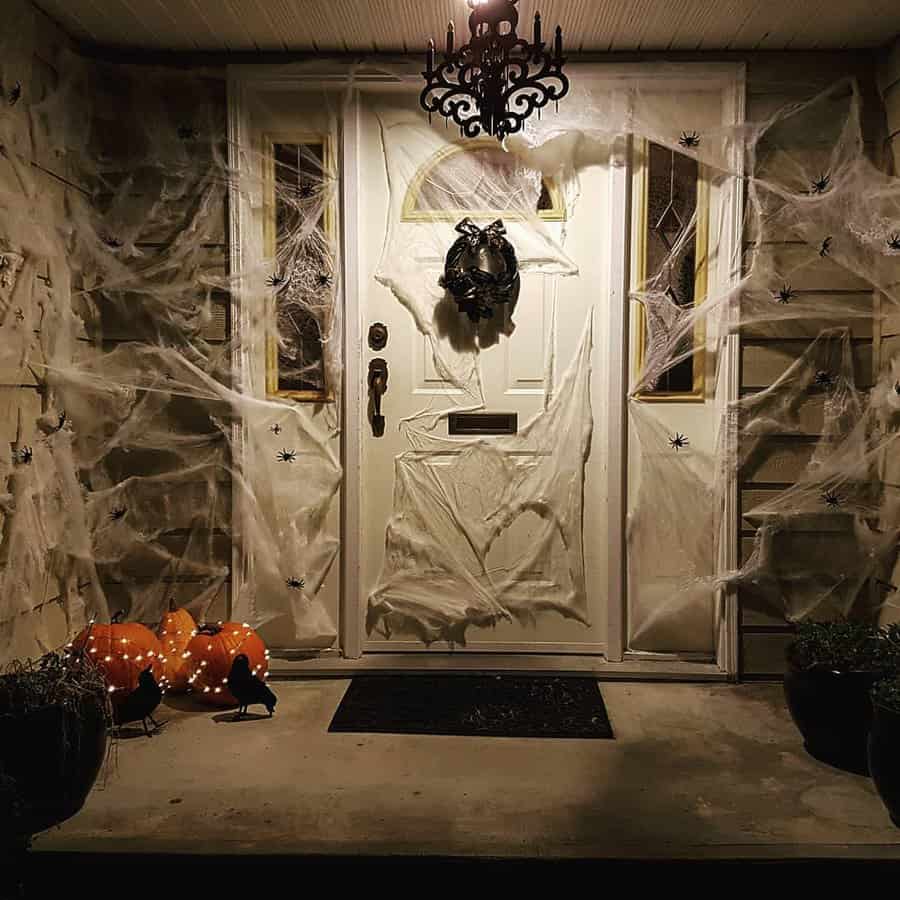 Front Door Halloween Decoration Ideas Avchan