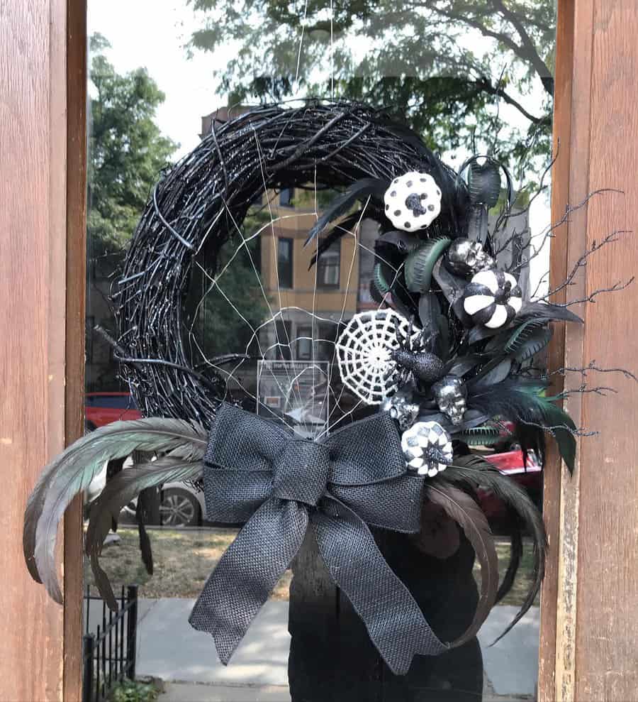 Front Door Halloween Decoration Ideas Kittgallagherart