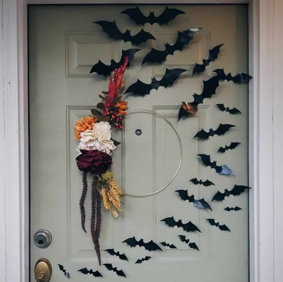 Front Door Halloween Decoration Ideas Vantasmagorical