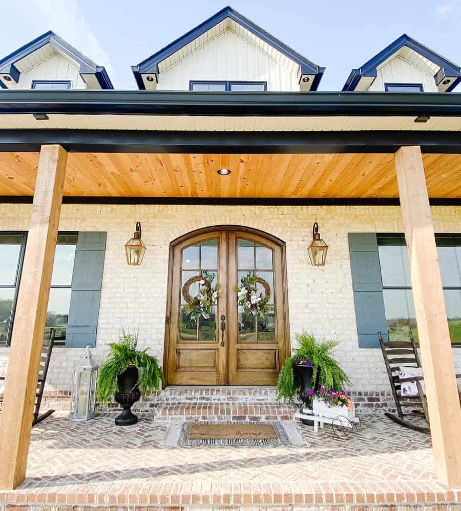 Front Porch Ceiling Ideas Sweet Southern Homestead