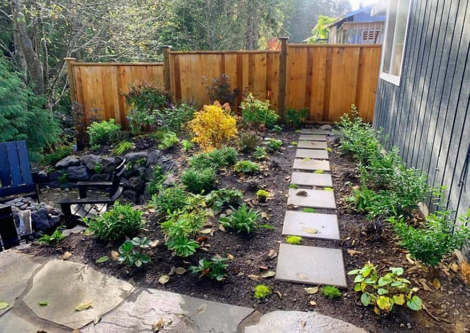 Gardening Backyard Landscaping Ideas On A Budget Vinca Landscape
