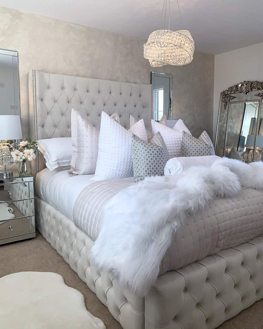 Glam Aesthetic Bedroom Ideas House To Home At No