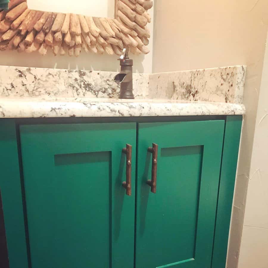 Green Bathroom Cabinet Ideas Charissa Steinruck Cid