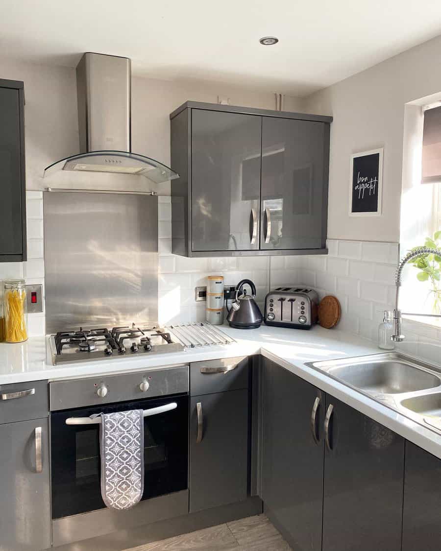 Grey Kitchen Cabinet Color Ideas Riaathome